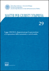 Master per giuristi d'impresa - Vol. 29 - Librerie.coop