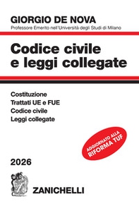 Codice civile e leggi collegate 2026 - Librerie.coop