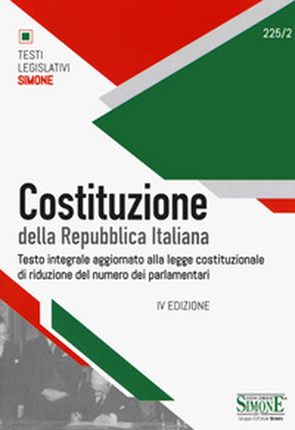 Costituzione della Repubblica Italiana. Testo integrale aggiornato alla legge costituzionale di riduzione del numero dei parlamentari. Ediz. minor - Librerie.coop Costituzione della Repubblica Italiana. Testo integrale aggiornato alla legge costituzionale di riduzione del numero dei parlamentari. Ediz. minor - Librerie.coop