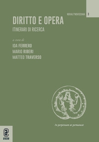 Diritto e opera. Itinerari di ricerca - Librerie.coop