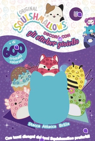 Squishmallows. Decora con gli sticker gioiello - Librerie.coop