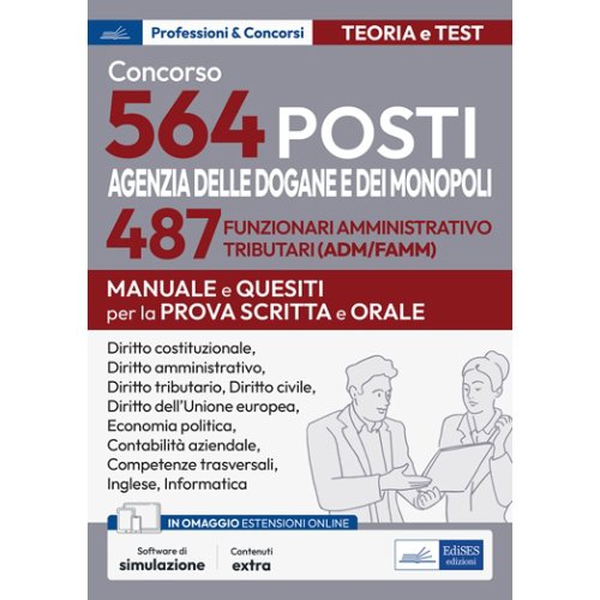 Concorso 564 posti Agenzia Dogane e Monopoli - Librerie.coop Concorso 564 posti Agenzia Dogane e Monopoli - Librerie.coop
