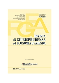 Rivista di Giurisprudenza ed Economia d'Azienda N. 7/2010 - Librerie.coop