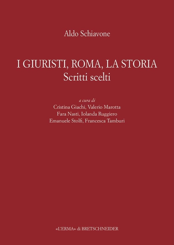 I giuristi, Roma, la storia - Librerie.coop