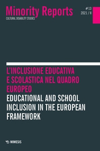 Minority reports. Cultural disability studies - Vol. 13 - Librerie.coop Minority reports. Cultural disability studies - Vol. 13 - Librerie.coop