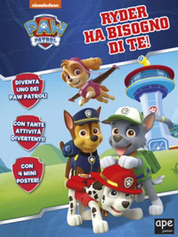 Ryder ha bisogno di te! Paw Patrol - Librerie.coop Ryder ha bisogno di te! Paw Patrol - Librerie.coop