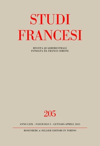 Studi Francesi 205 - Librerie.coop Studi Francesi 205 - Librerie.coop