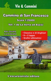 Cammino di San Francesco scala 1:25.000 - Vol. 1 - Librerie.coop