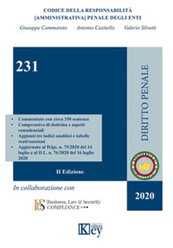 231 codice della responsabilità (amministrativa) penale degli enti - Librerie.coop 231 codice della responsabilità (amministrativa) penale degli enti - Librerie.coop