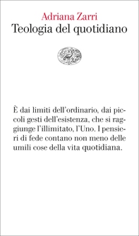 Teologia del quotidiano - Librerie.coop Teologia del quotidiano - Librerie.coop