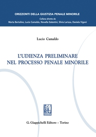 L'udienza preliminare nel processo penale minorile - e-Book - Librerie.coop