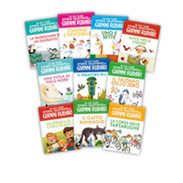 La mia prima biblioteca di fiabe illustrate di Gianni Rodari. Stampatello maiuscolo - Librerie.coop