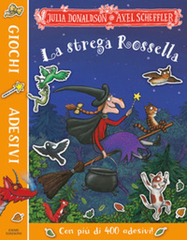 La strega Rossella. Giochi e adesivi - Librerie.coop La strega Rossella. Giochi e adesivi - Librerie.coop