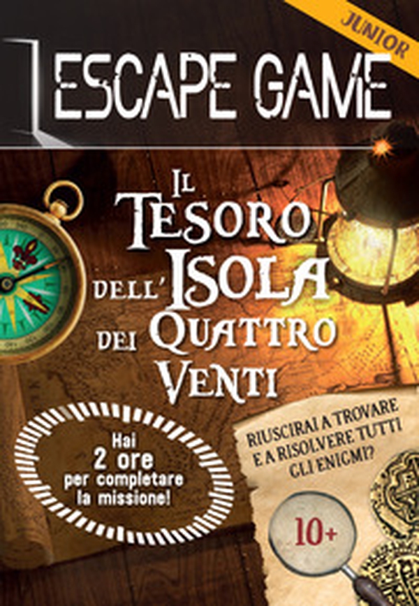 Il tesoro dell'isola dei quattro venti. Escape game - Librerie.coop Il tesoro dell'isola dei quattro venti. Escape game - Librerie.coop