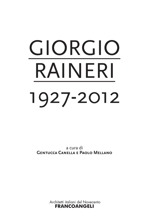 Giorgio Raineri 1927-2012 - Librerie.coop Giorgio Raineri 1927-2012 - Librerie.coop
