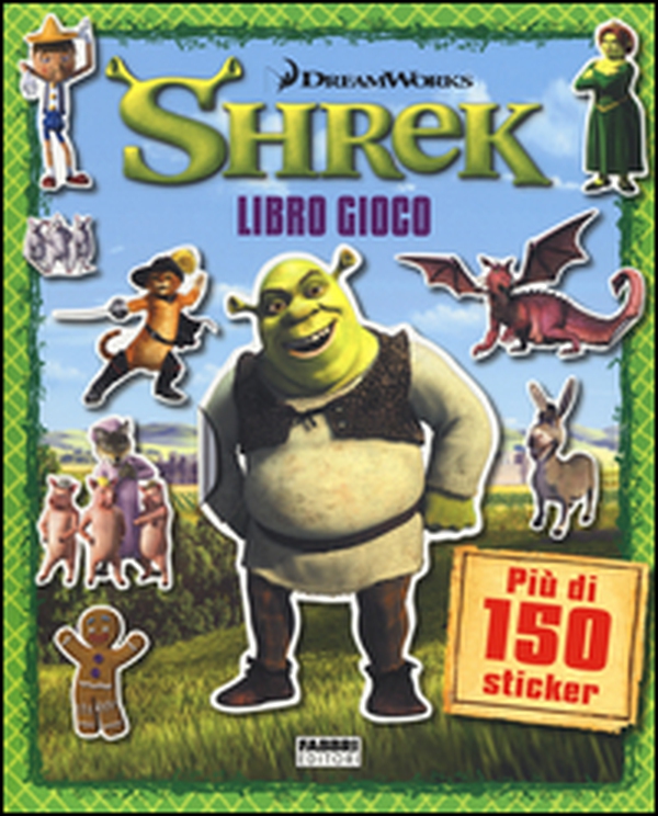 Shrek. Libro gioco. Con adesivi - Librerie.coop Shrek. Libro gioco. Con adesivi - Librerie.coop