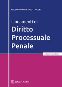 Lineamenti di diritto processuale penale - Librerie.coop