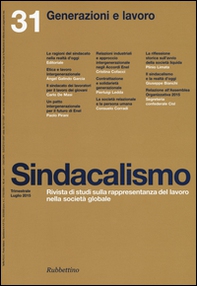 Sindacalismo - Vol. 31 - Librerie.coop Sindacalismo - Vol. 31 - Librerie.coop