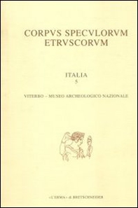 Corpus speculorum etruscorum. Italia - Vol. 1\1 - Librerie.coop