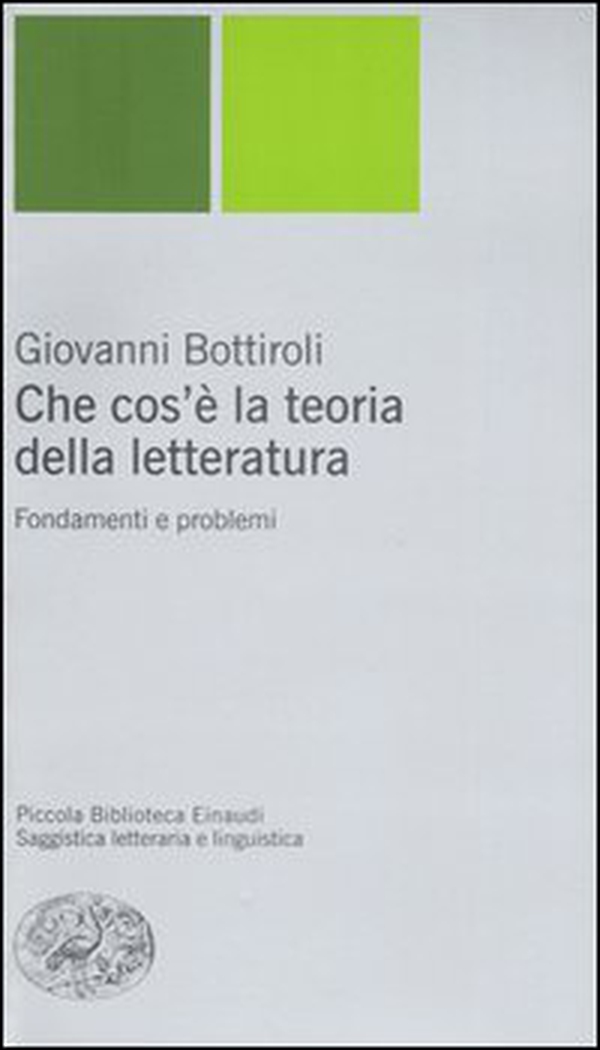 Che cos'è la teoria della letteratura. Fondamenti e problemi - Librerie.coop Che cos'è la teoria della letteratura. Fondamenti e problemi - Librerie.coop