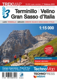 Terminillo, Velino, Gran Sasso, 3Map - Librerie.coop