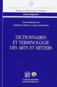 Dictionnaires et terminologie des arts et metiers - Librerie.coop