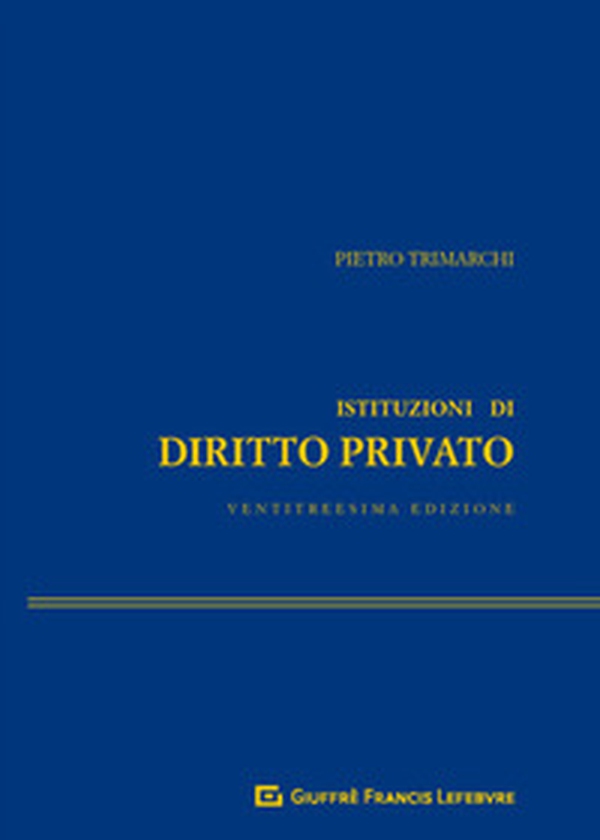 Istituzioni di diritto privato - Librerie.coop