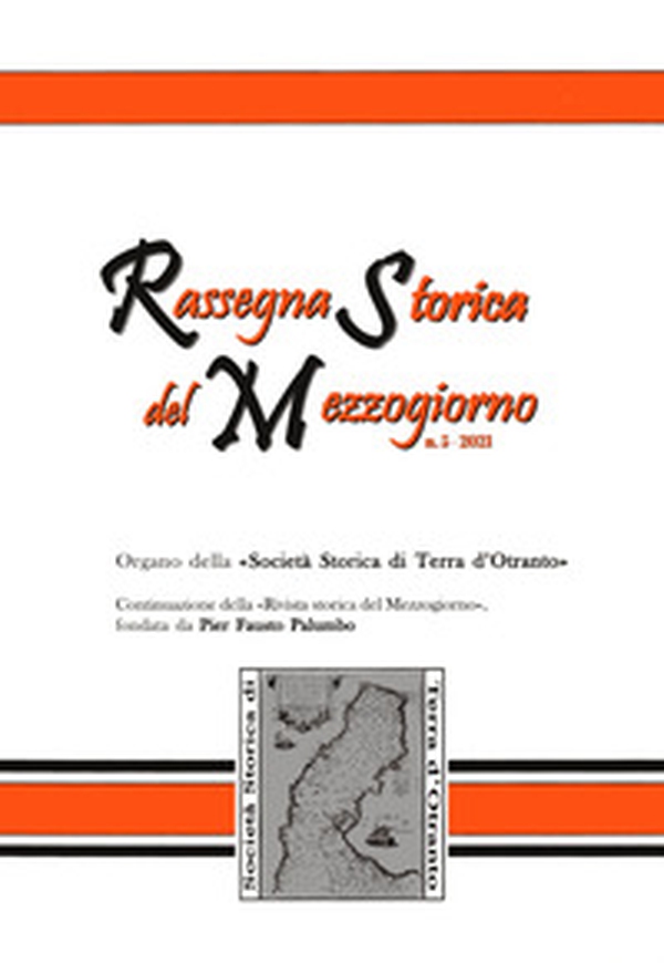 Rassegna storica del Mezzogiorno - Vol. 5 - Librerie.coop Rassegna storica del Mezzogiorno - Vol. 5 - Librerie.coop