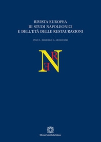 Rivista europea di Studi Napoleonici e dell'età delle restaurazioni - Vol. 1 - Librerie.coop