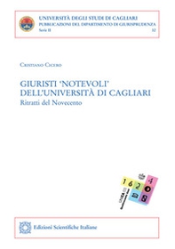 Giuristi «notevoli» dell'Università di Cagliari - Librerie.coop