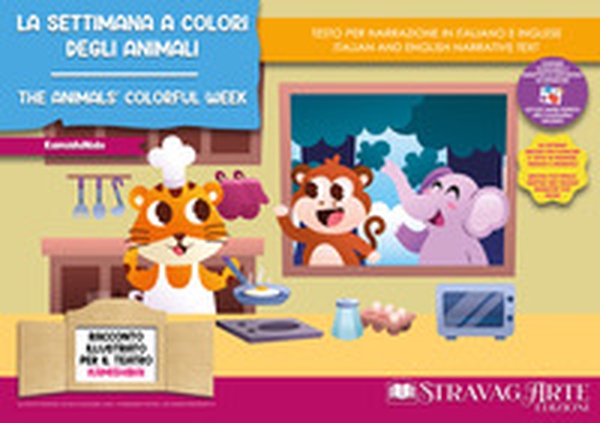 La settimana a colori degli animali-The animals' colorful week - Librerie.coop La settimana a colori degli animali-The animals' colorful week - Librerie.coop