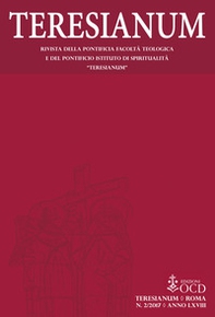 Teresianum. Rivista della Pontificia Facoltà Teologica e del Pontificio Istituto di Spiritualità «Teresianum» - Vol. 2 - Librerie.coop
