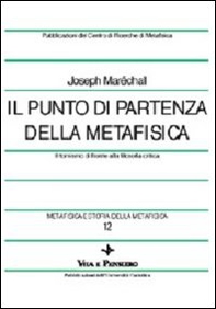 Metafisica e storia della metafisica - Vol. 12 - Librerie.coop