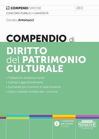 Compendio di diritto del patrimonio culturale - Librerie.coop