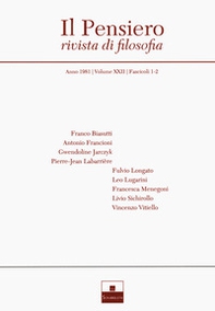 Il pensiero. Rivista di filosofia - Librerie.coop Il pensiero. Rivista di filosofia - Librerie.coop
