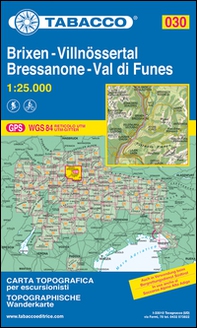 Bressanone. Val di Funes 1:25.000 - Librerie.coop