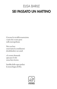 Sei passato un mattino - Librerie.coop