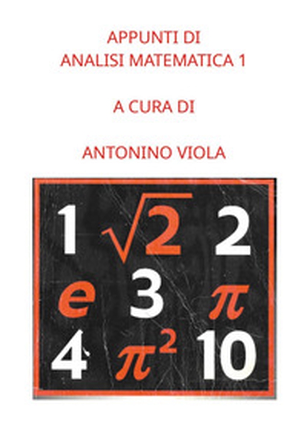 Appunti di analisi matematica - Vol. 1 - Librerie.coop Appunti di analisi matematica - Vol. 1 - Librerie.coop