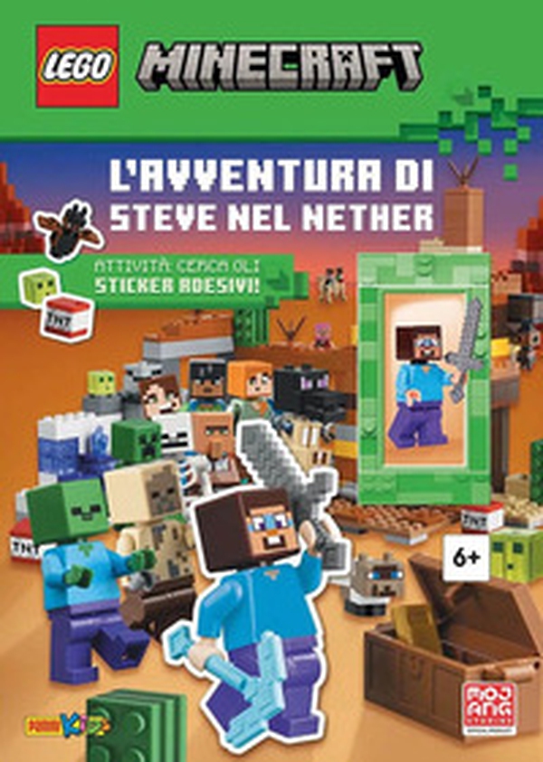 L'avventura di Steve nel Nether. Lego minecraft - Librerie.coop L'avventura di Steve nel Nether. Lego minecraft - Librerie.coop