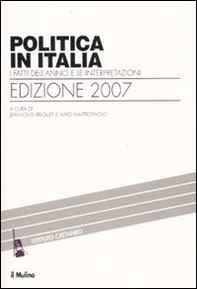 Politica in Italia. I fatti dell'anno e le interpretazioni (2007) - Librerie.coop