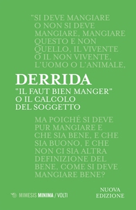 «Il faut bien manger» o il calcolo del soggetto - Librerie.coop