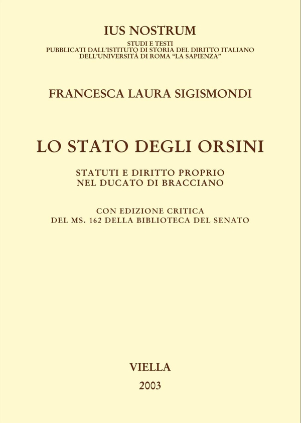 Lo Stato degli Orsini - Librerie.coop Lo Stato degli Orsini - Librerie.coop