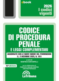 Codice di procedura penale e leggi complementari - Librerie.coop