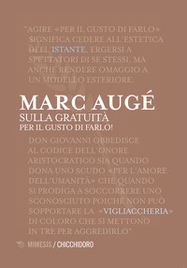 Sulla gratuità. Per il gusto di farlo! - Librerie.coop Sulla gratuità. Per il gusto di farlo! - Librerie.coop
