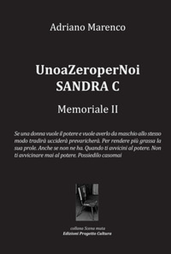UnoaZeroperNoi Sandra C. Memoriale II - Librerie.coop UnoaZeroperNoi Sandra C. Memoriale II - Librerie.coop