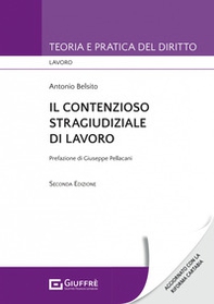 Il contenzioso stragiudiziale di lavoro - Librerie.coop