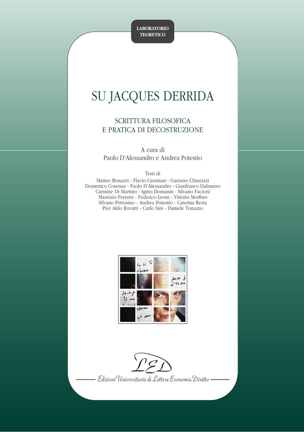 Su Jacques Derrida - Librerie.coop Su Jacques Derrida - Librerie.coop