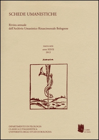 Schede umanistiche. Rivista annuale dell'Archivio Umanistico Rinascimentale Bolognese - Vol. 27 - Librerie.coop
