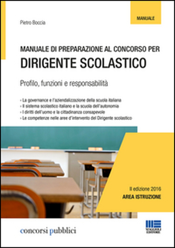 Manuale di preparazione al concorso per dirigente scolastico - Librerie.coop Manuale di preparazione al concorso per dirigente scolastico - Librerie.coop
