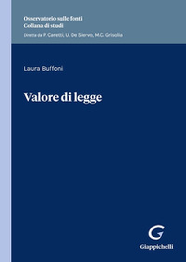 Valore di legge - Librerie.coop Valore di legge - Librerie.coop
